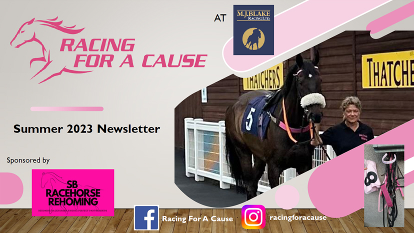 Summer 2023 Newsletter for Racing for a Cause